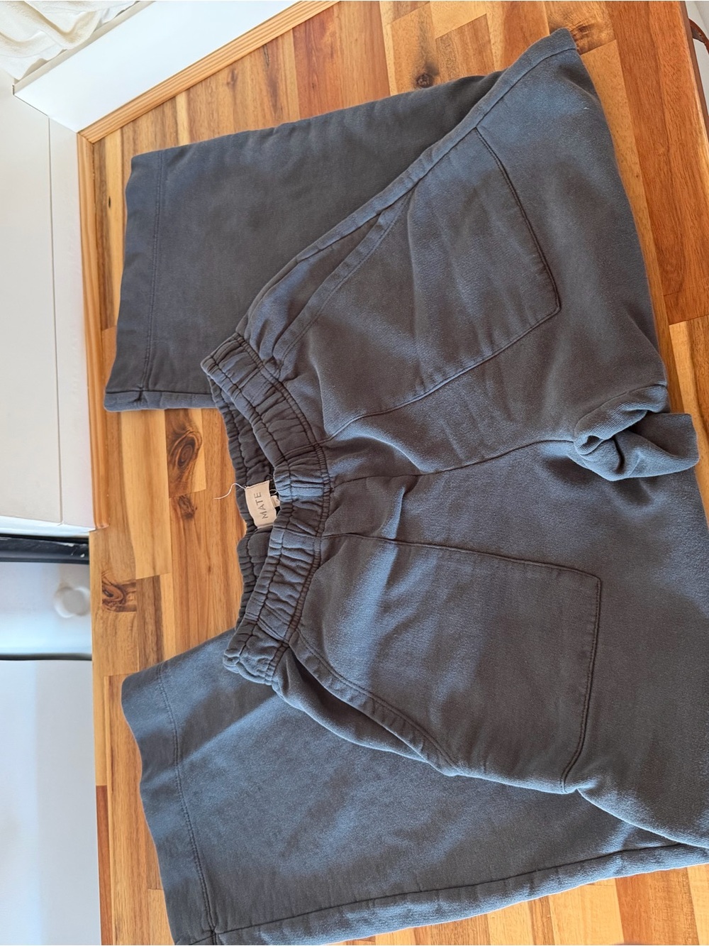MATE Organic Fleece Wide Leg Pant - blue grey - Picture 5 of 16